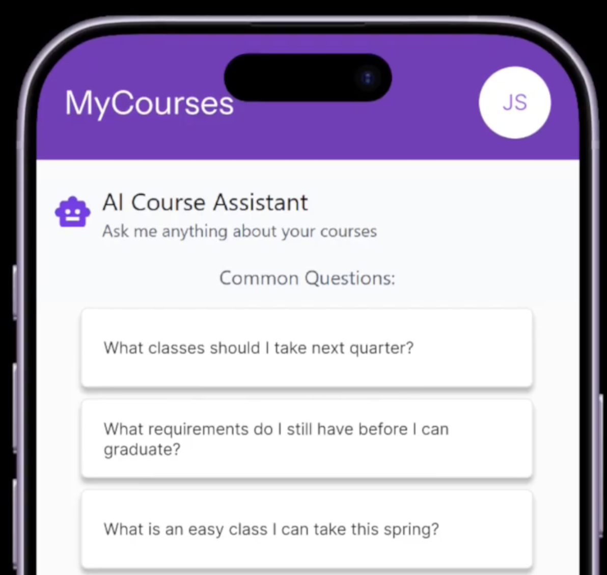 Project logo for MyCourses